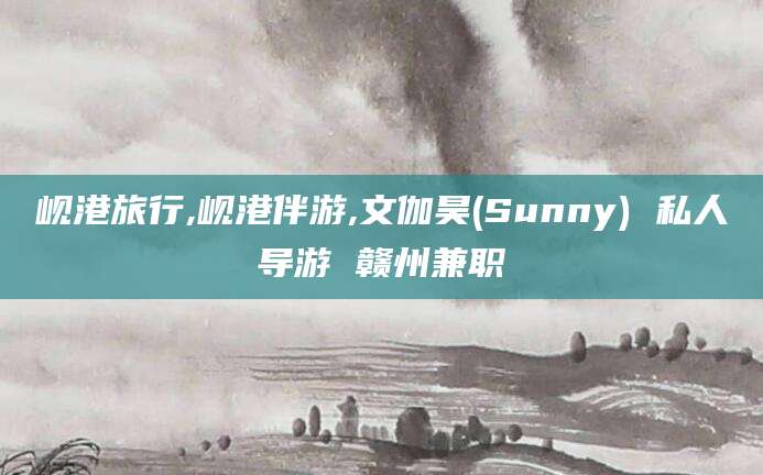 邹城岘港旅行,岘港伴游,文伽昊(Sunny) 私人导游 赣州兼职